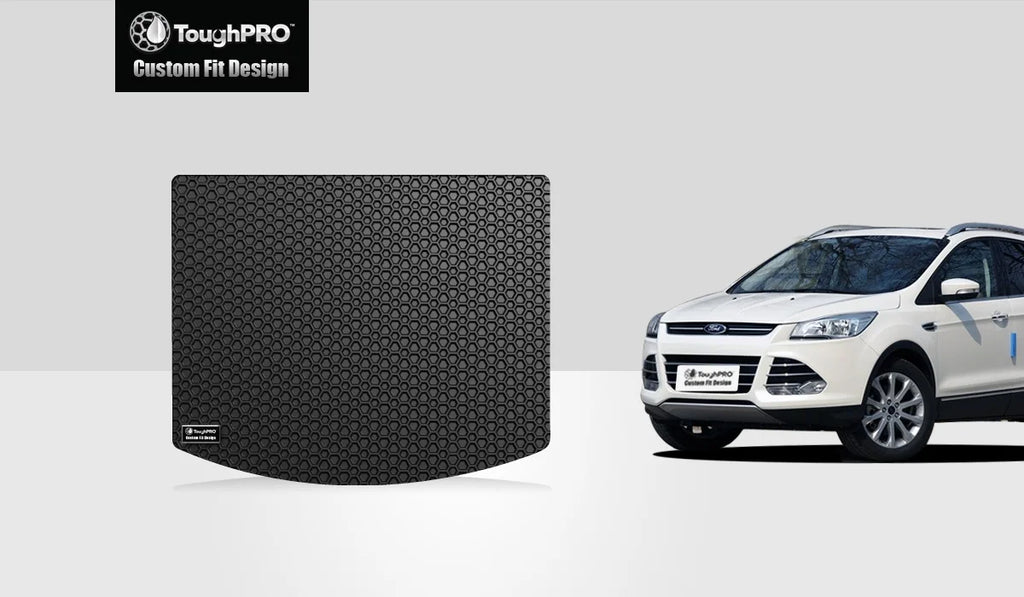 ToughPRO Cargo Heavy 2015 All USA) Compatible Escape with in Weather - - Duty Black Mat FORD - - Rubber (Made