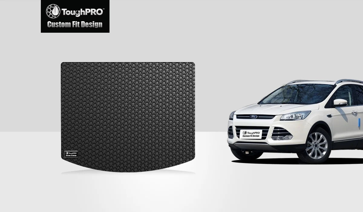 ToughPRO Cargo Heavy 2015 All USA) Compatible Escape with in Weather - - Duty Black Mat FORD - - Rubber (Made