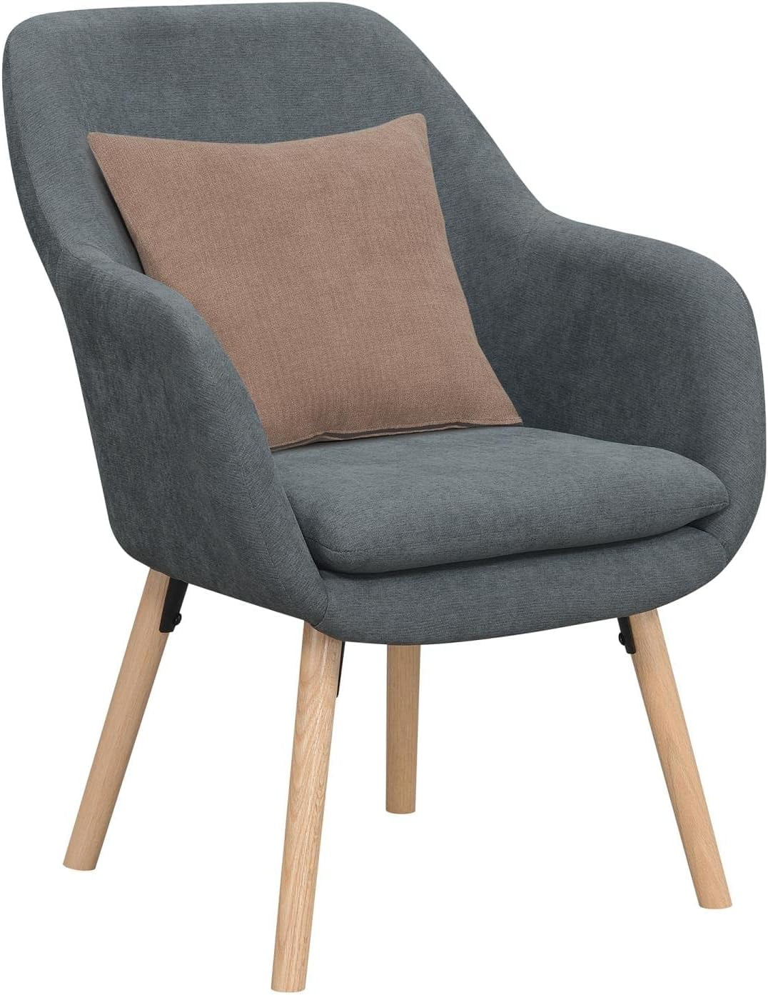 Gray X H, A Chair, Charlotte Take Lie X 26.75" Seat W L 33.5" Accet 25.25" Slate