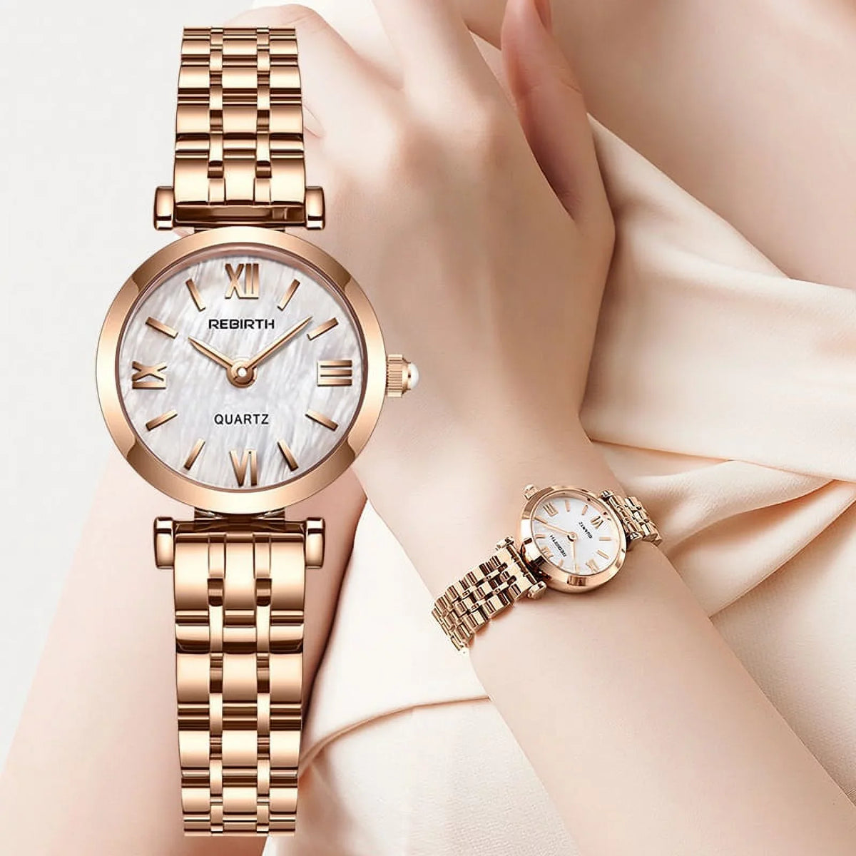 Watches Stylish Watch Gold Steel Female Ladies 2022 Watch reloj Creative for Wrist Desgin Women Quartz Fashion Rose Stainless