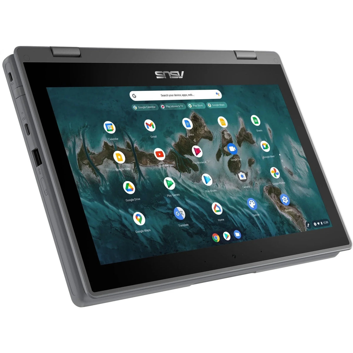ChromeOS, 11.6" Touchscreen, N5100, CR1100FKA-YZ184T Flip Celeron Intel 64GB SSD, Asus Chromebook