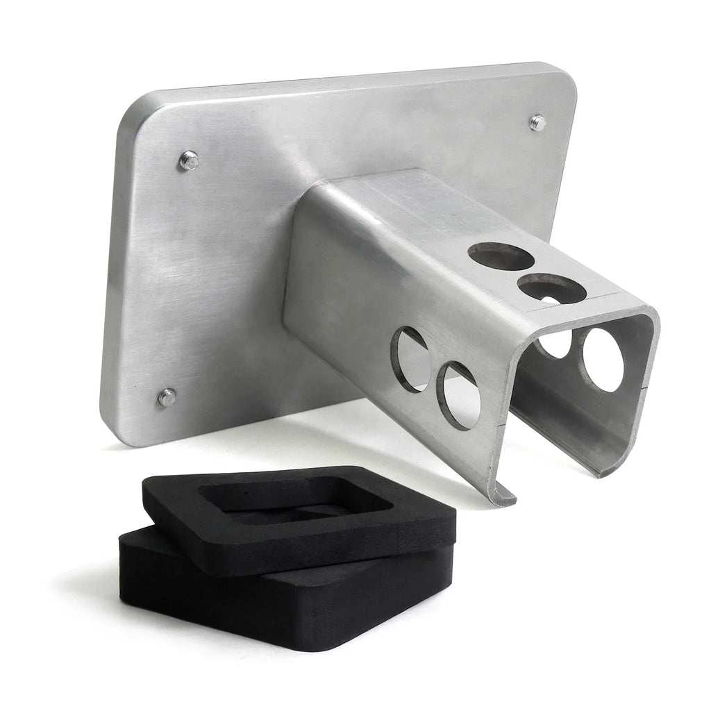 3D 2019 Cover Aluminum Look on inch Carbon Tow Logo Hitch RAM Fiber 2 Billet