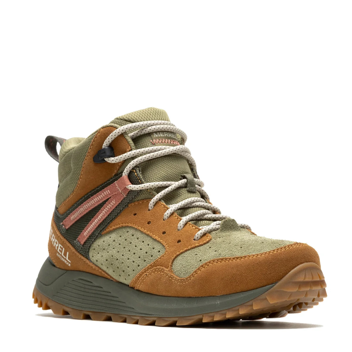 Leather Wildwood Merrell, Mid Boot WP Women's