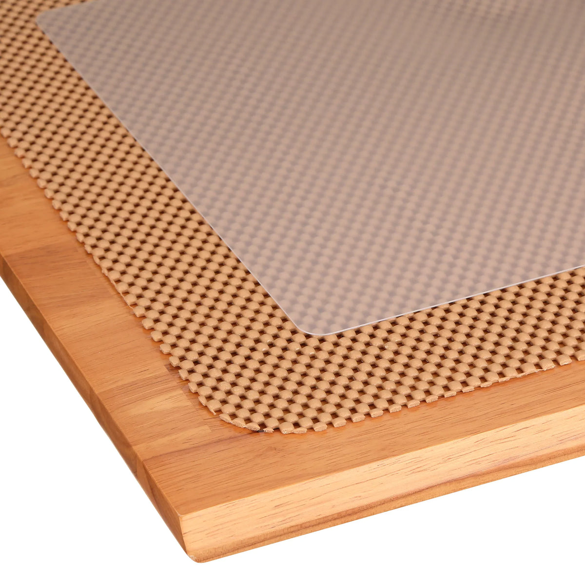 Top, Oak 19-1/2"L 17"W Universal x x Silent Accents Camco 3/4"H