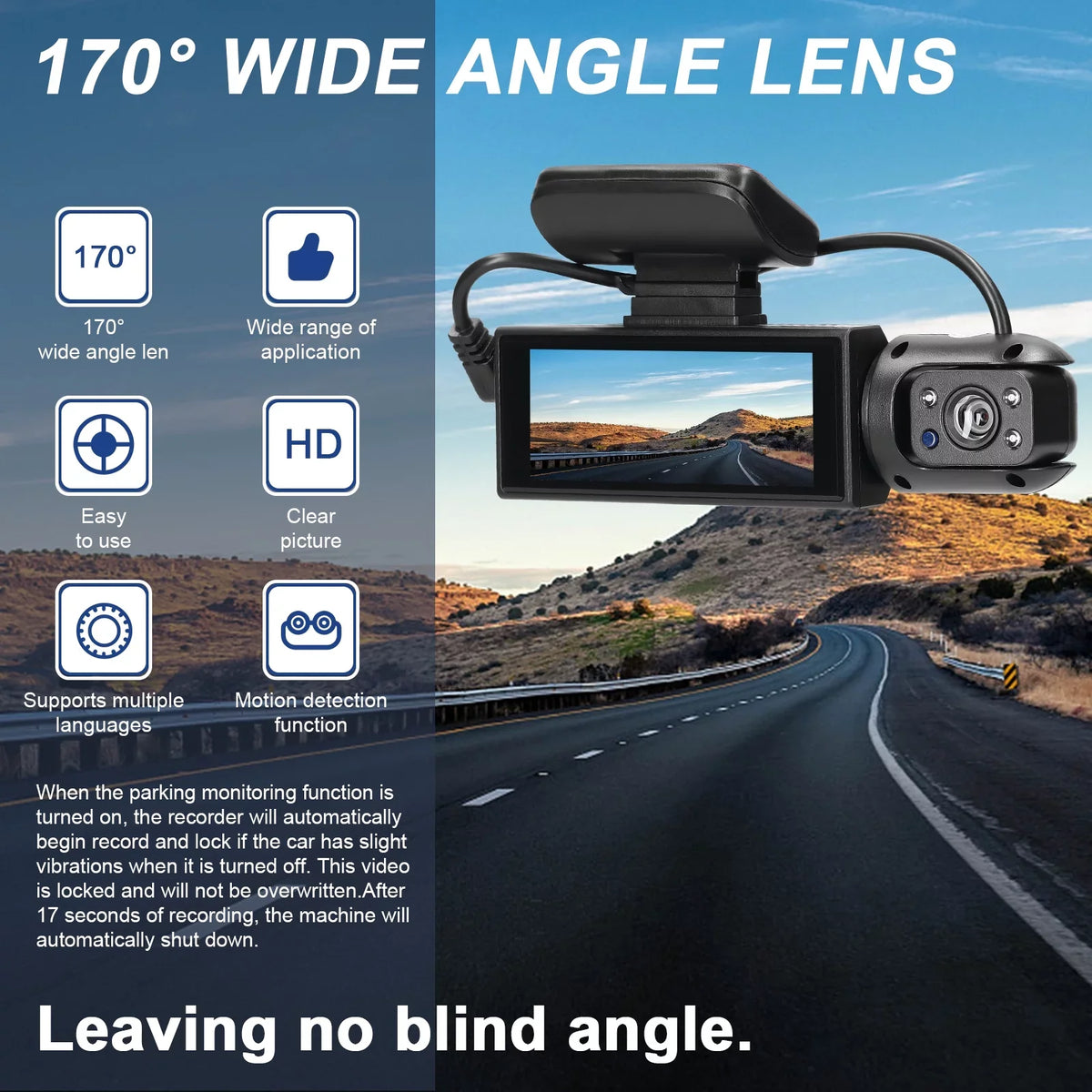 Dadypet Wide 170 Motion Wide Cam Car QISUO Car Video Motion Dash Car Camera,Dash Motion Auto DVR Dvr Dual DVR DVR 170 170 Dash Car Camera HUIOP Dual Lens Cam Camera