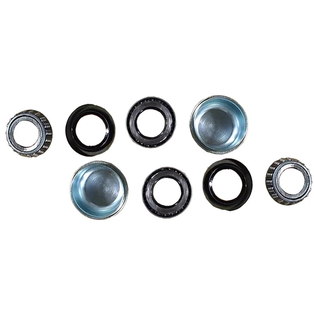 Spindles Trailer Hubs Seals 4 Axle (2) Round lbs Kit 2000 on Idler 4" Bearings