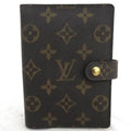 Monogram LOUIS Louis Notebook Agenda R20005 Cover Vuitton Unisex PM (Good) Pre-Owned VUITTON Canvas Brown