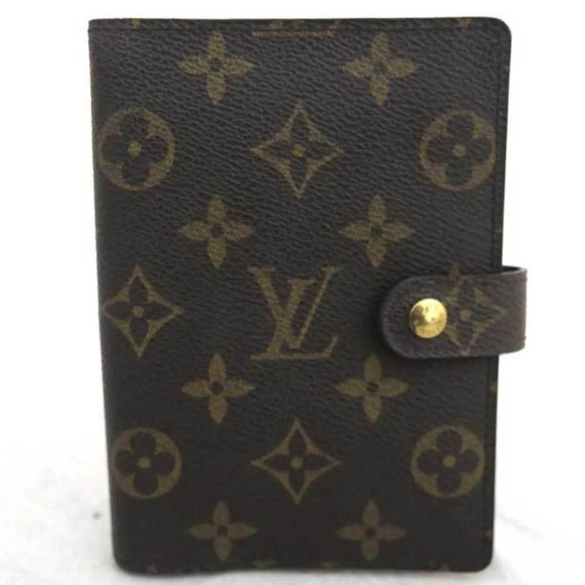 Monogram LOUIS Louis Notebook Agenda R20005 Cover Vuitton Unisex PM (Good) Pre-Owned VUITTON Canvas Brown