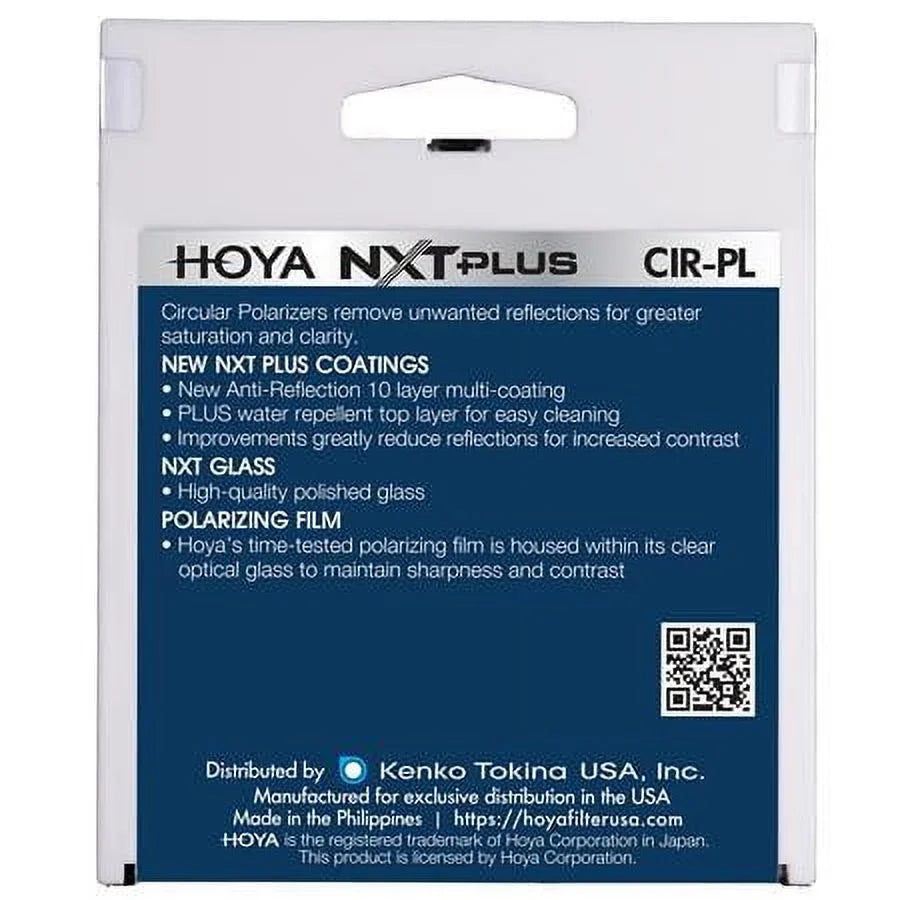 Frame Circular NXT Polarizer Slim Hoya Filter Plus Glass 52mm