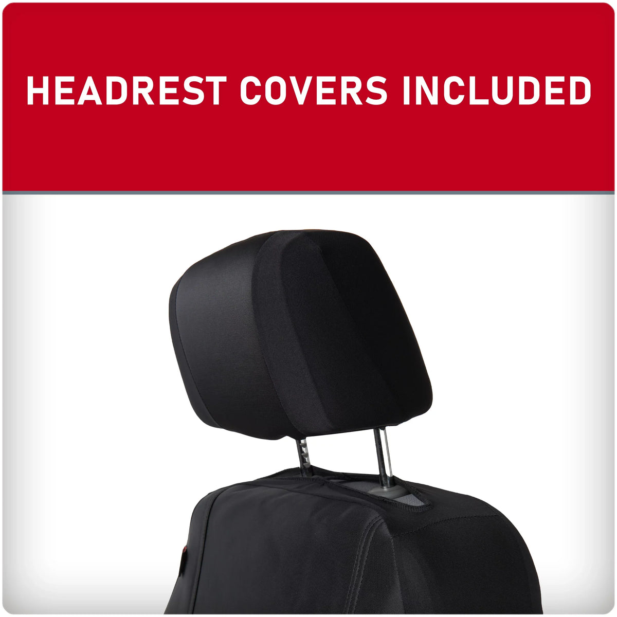 Car, Protect Front 2-Piece Dickies Covers, from SUV Fit Seat Pets, Universal Truck, Puncture-Resistant Black