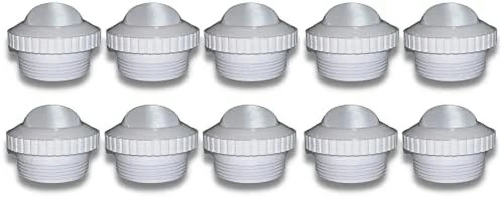 MIP | 10 Return Directional Pool For Hydrostream & Jet 1/2" Flow Opening, Spa DPM Pool Swimming Pack) Thread | Fitting & Inground 1 Inlet Eyeball Fitting Heavy-Duty Pro For Rotating (Slotted Spa