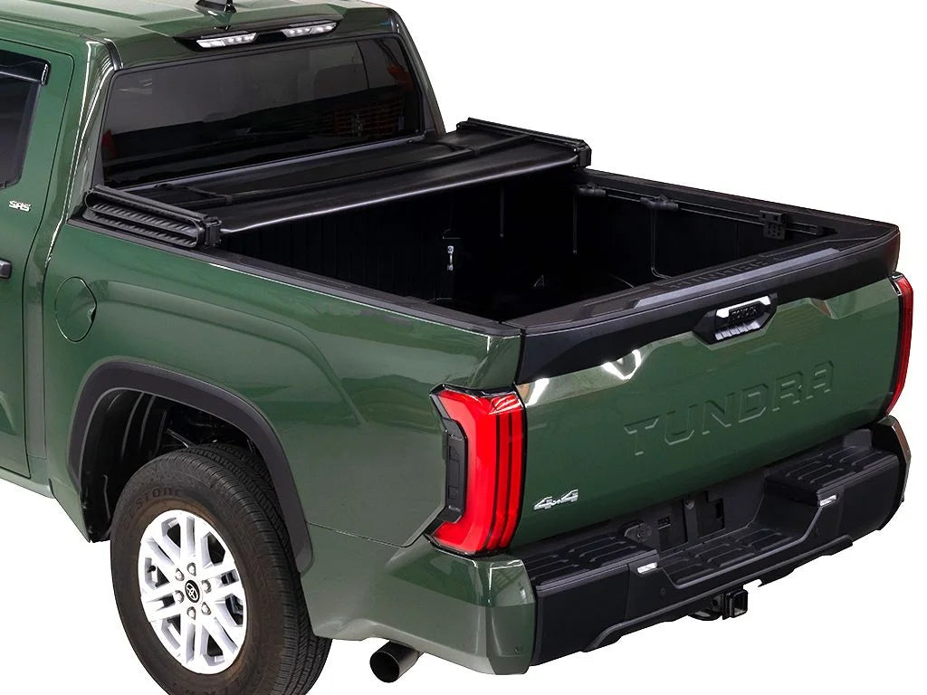 Fold, Bed 42-511 2023 | Toyota 5' Folding Pro | with by Soft 2016 (60.5") Cover Tonneau Tonno Truck - Tacoma 1" Bed Compatible Tonno RealTruck