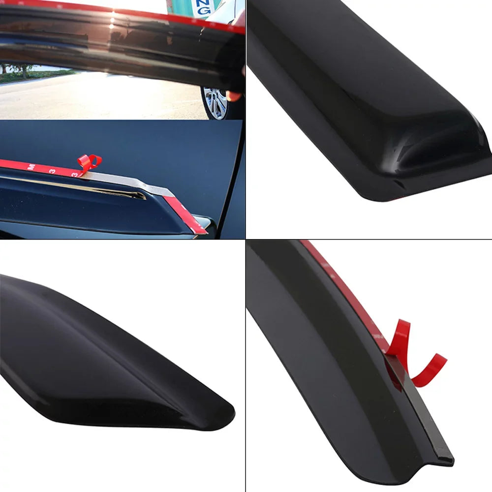 with Motorsports 2017 Window 11-19 2011 Set Acrylic 2015 Vent Rain 2013 Mount Compatible 2014 Visors Ikon 2018 Outside Ford 2012 4Pc Deflector Explorer Guard 2016