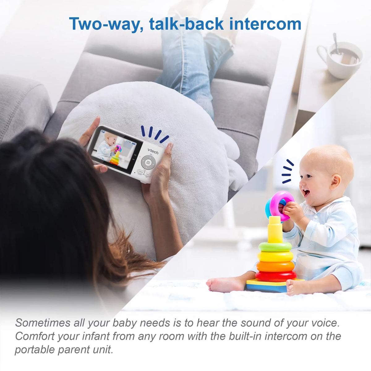 VM3254-2 Camera and 2 High Unit Parent Resolution 2.8" with Cameras Fixed VTech