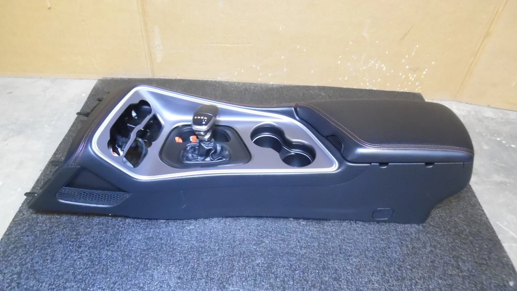 Console Armrest OEM (Good) Floor w/ AT Black Pre-Owned 2015-2023 Challenger Dodge Center Lid