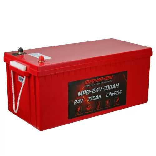 100Ah Lithium - Motor Marine Battery Battery Trolling 24V