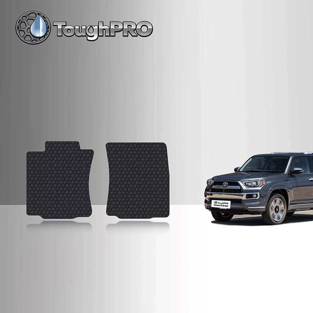 '- Compatible All - with Floor Heavy Toyota Row (Front - Duty Accessories Set) 2021 4Runner Mat Weather TOUGHPRO