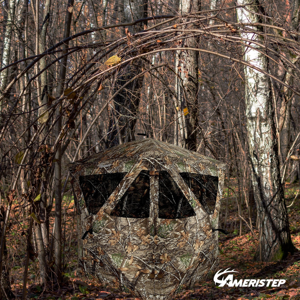 Ameristep Care Person Realtree Taker Blind, Hunting Ground Pop up 2
