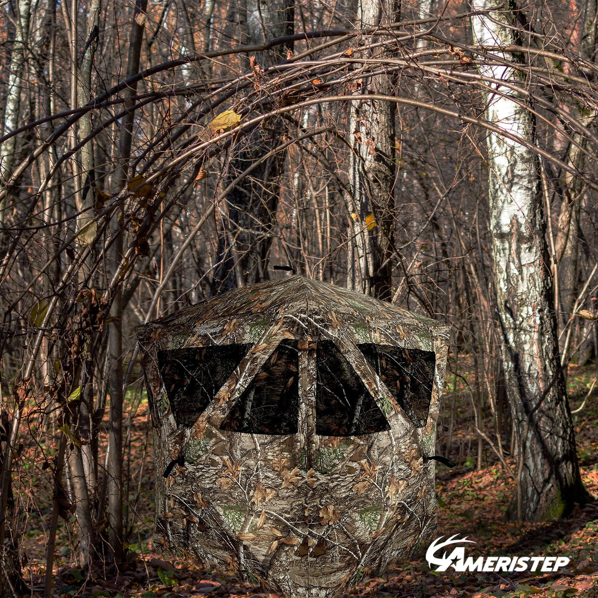 Ameristep Care Person Realtree Taker Blind, Hunting Ground Pop up 2