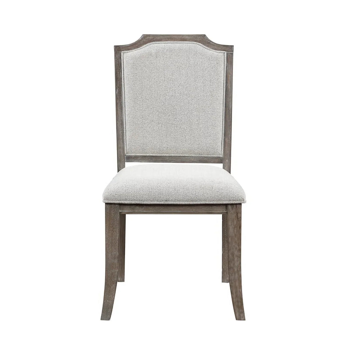 2) Brown Chair Upholstery Side Lexicon Garner Wood (Set Gray Room of Dining in