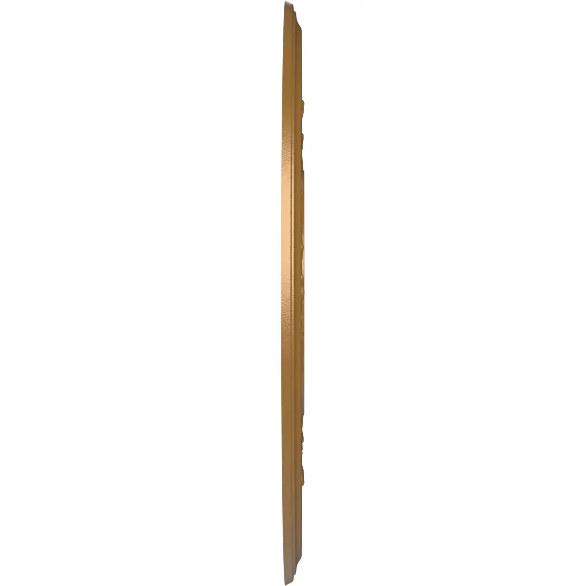 x Baltimore 3/4"), 3 Metallic Rush 1"P 1/2"ID up Canopies 7 Ekena 22"OD Gold Thermoformed PVC x Medallion Ceiling to (Fits Millwork