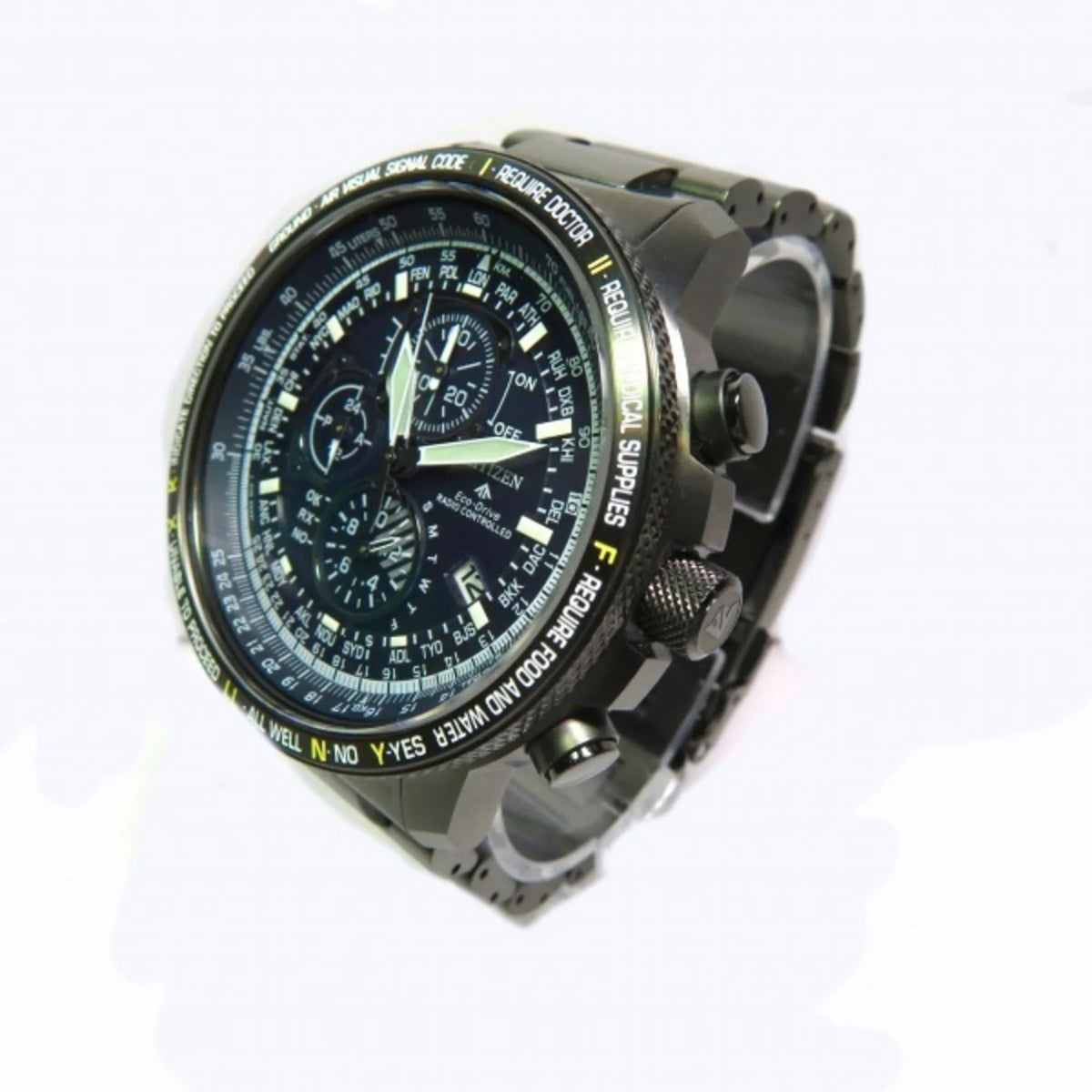 (Good) Men's AT8195-85L Pre-Owned Direct Watch Citizen Flight Promaster