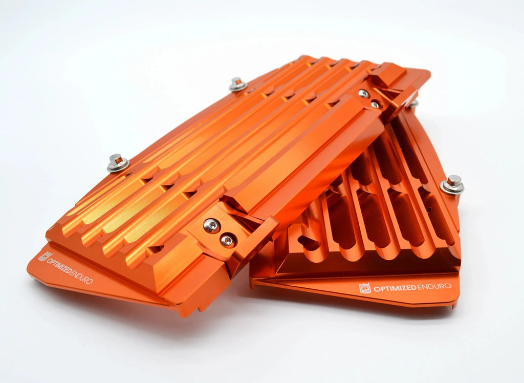 2016-2023 for KTM (Orange) Enduro Guards Optimized Radiator