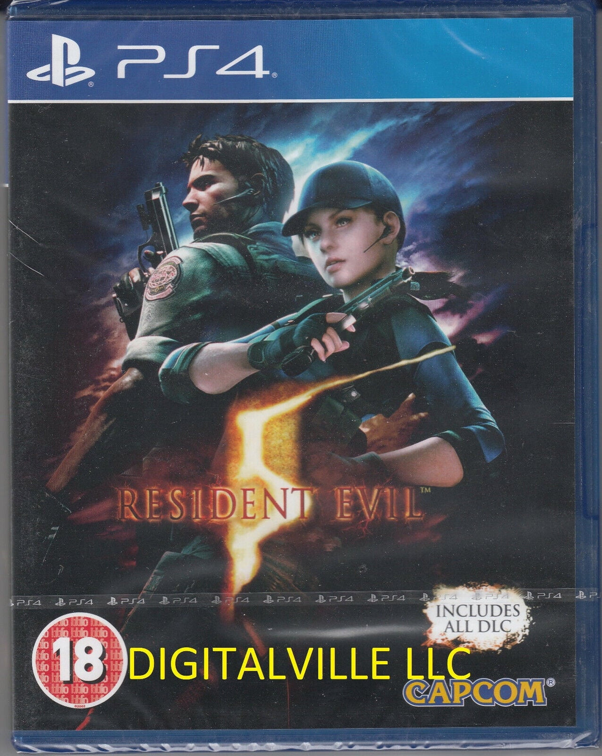 factory HD Sealed Evil 5 Resident New PS4 Brand
