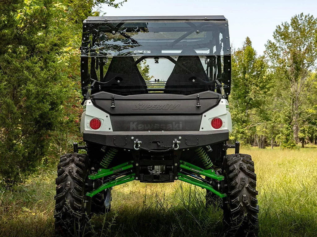 Windshield Lightly Flying 4 Glass / Teryx 2021+ 4 You in Kawasaki Teryx Tinted Rear From Polycarbonate Duty 2014+ S 800 Protects Stronger for Than 250x SuperATV USA! Heavy Made Debris Thick 1/4"