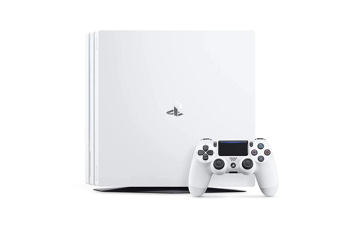 Sony PlayStation AXTION 500GB Console + 2 4 Controller G9 Used BOLT Microphone Gaming White With With Bundle Earbuds Matte Original