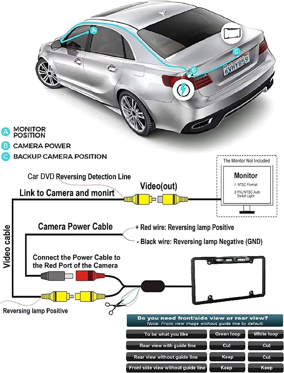 Watt 1/4" E 2 Package Audio Type - Speakers 5 Wire with SPE-5000 Car 20' Pair Alpine 200