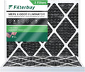with AC Activated Pleated MERV Odor 8 Furnace Filters Air Filterbuy Eliminator Carbon 20x23x1 (3-Pack) HVAC