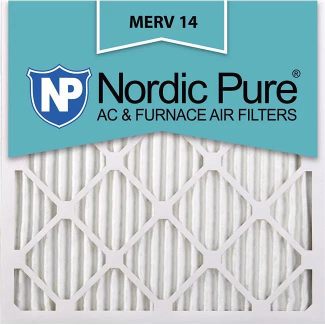 Exact in. 1 MERV 15x15x1ExactCustomM14-6 x 6 - Nordic 15 Filters, Pure AC of 14 15 x Pack Furnace