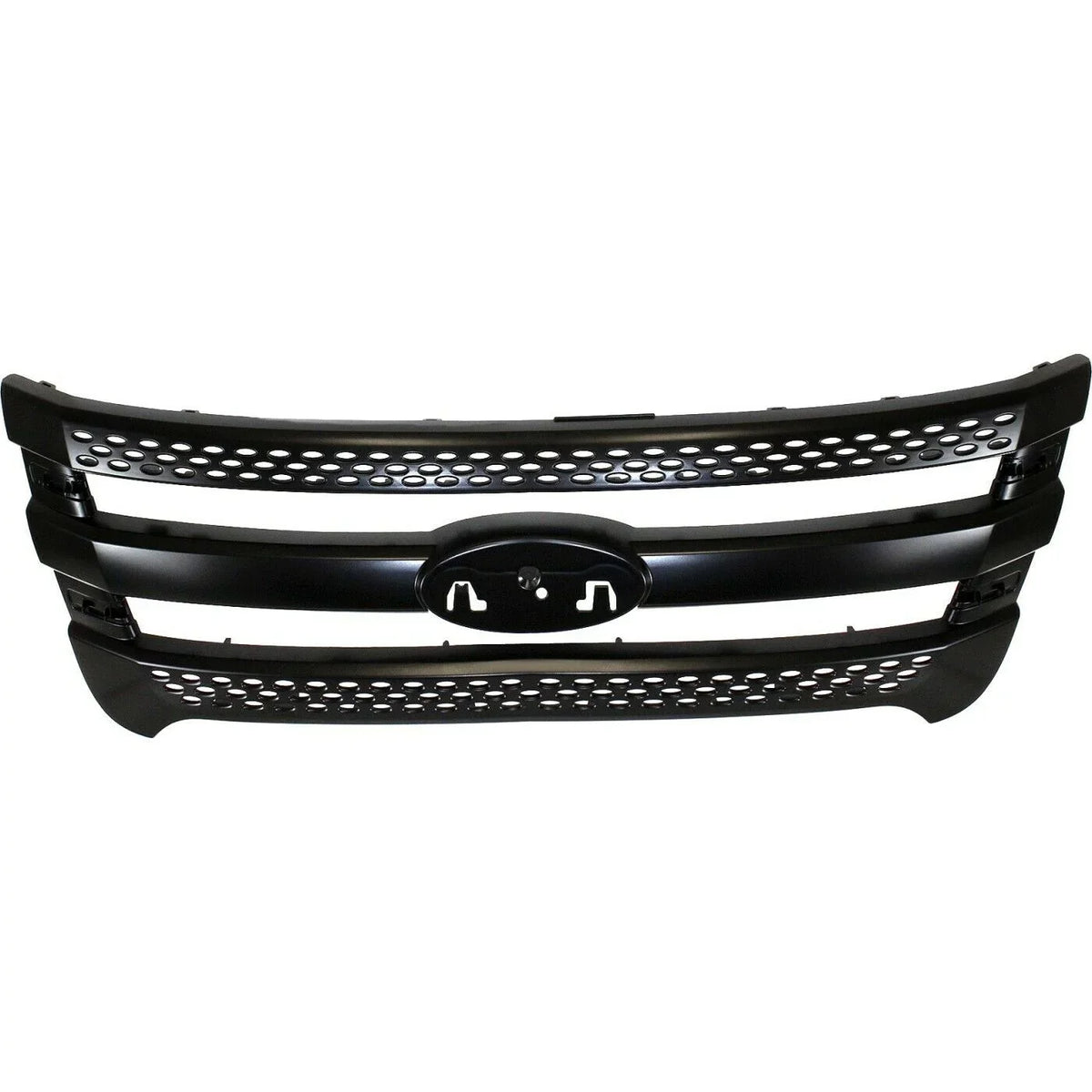 Black For 2013-2015 Police Interceptor Grille Explorer Utility Ford 2011-2015