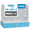 14x24x1, 6, 14x24x1 MERV Box USA Made Air 13, Pleated Filter, Aerostar the in of