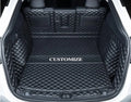 95% Weather All Liner Liner -Black Boot Car Coverage Custom Stitching Black with Mats Cargo for Trunk Makes BMW-Tesla-Mercedes-Honda-Lexus-Subaru Car Full Mats Trunk