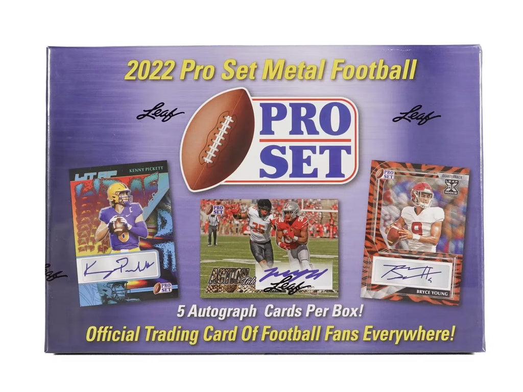 Leaf Football Set Hobby Metal Pro Box 2022