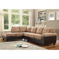 Homestock , Sectional G908B-SC Retro Renaissance Mocha