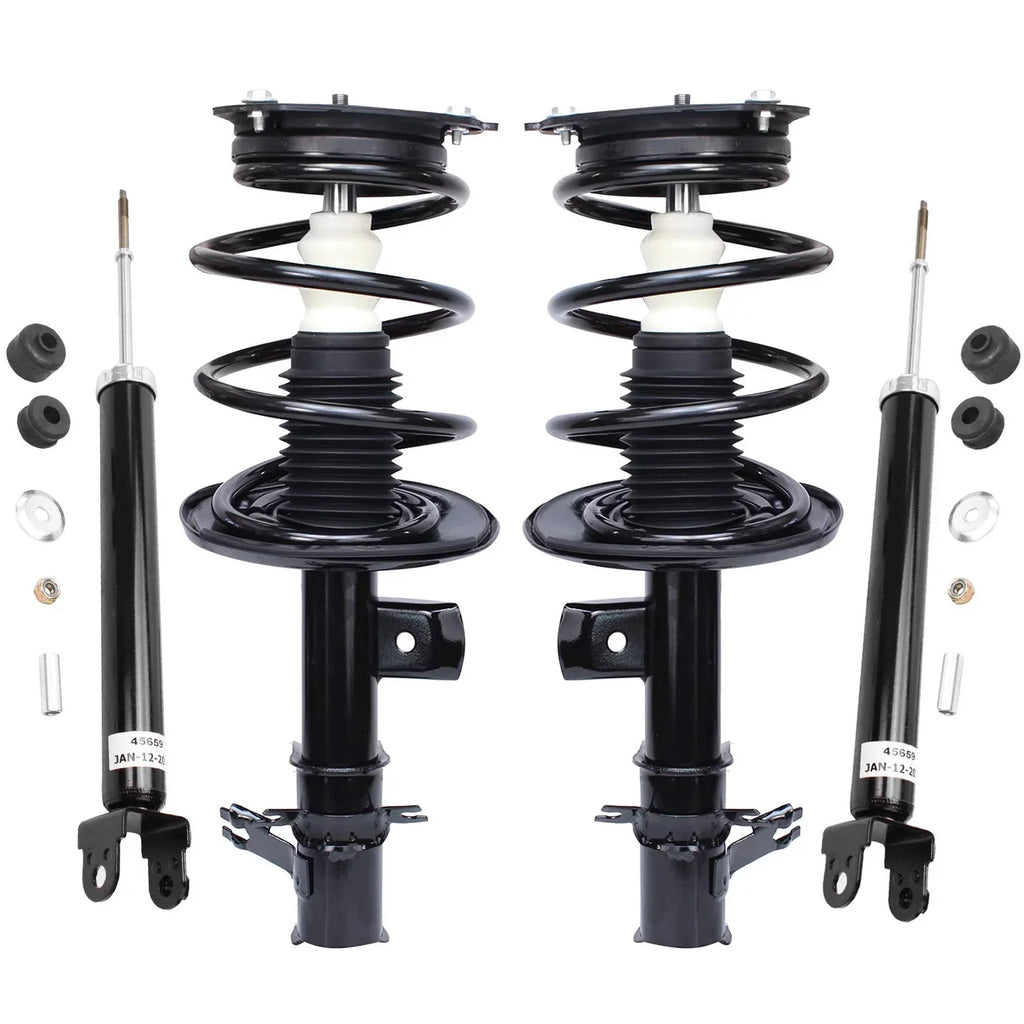 Absorbers Quick - 2007-2013 Detroit Ready 2 2 for Shock Replacement Shock Spring Complete Struts w/Coil Struts Axle Install Assembly Struts Rear Nissan Absorbers Altima 2010 2011 Front 2008 2009