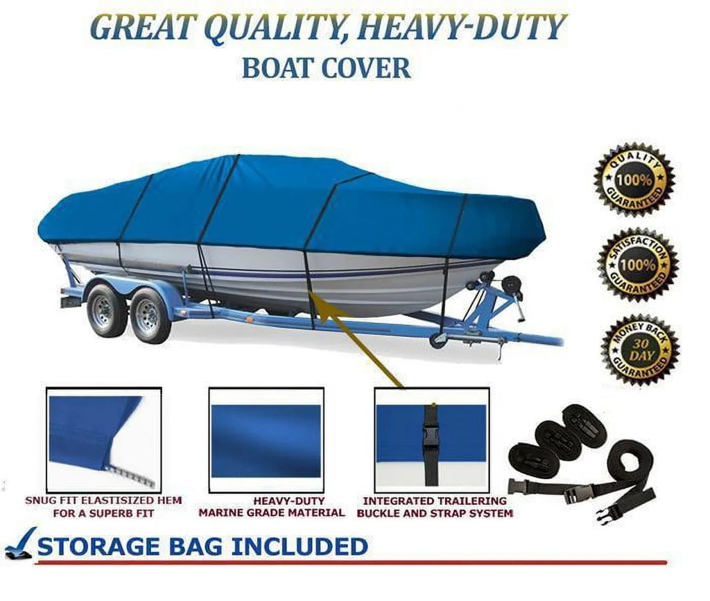 Compatible BOAT BLUE, for M.F.G QUALITY GREAT GYPSY 16 O/B 1977 COVER THRIFTY