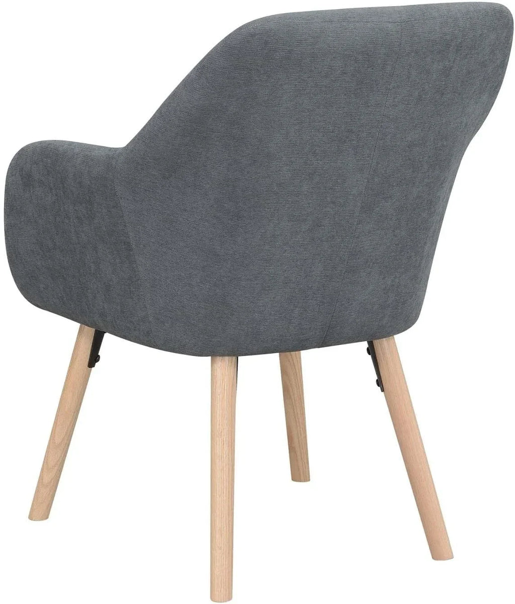 Gray X H, A Chair, Charlotte Take Lie X 26.75" Seat W L 33.5" Accet 25.25" Slate