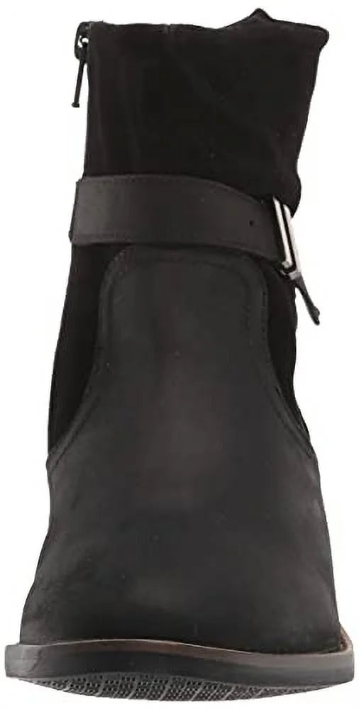Camzin Fashion Clarks Black, Strap Women's 5 Boot,