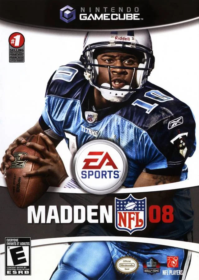 '- NFL Gamecube Madden 2008