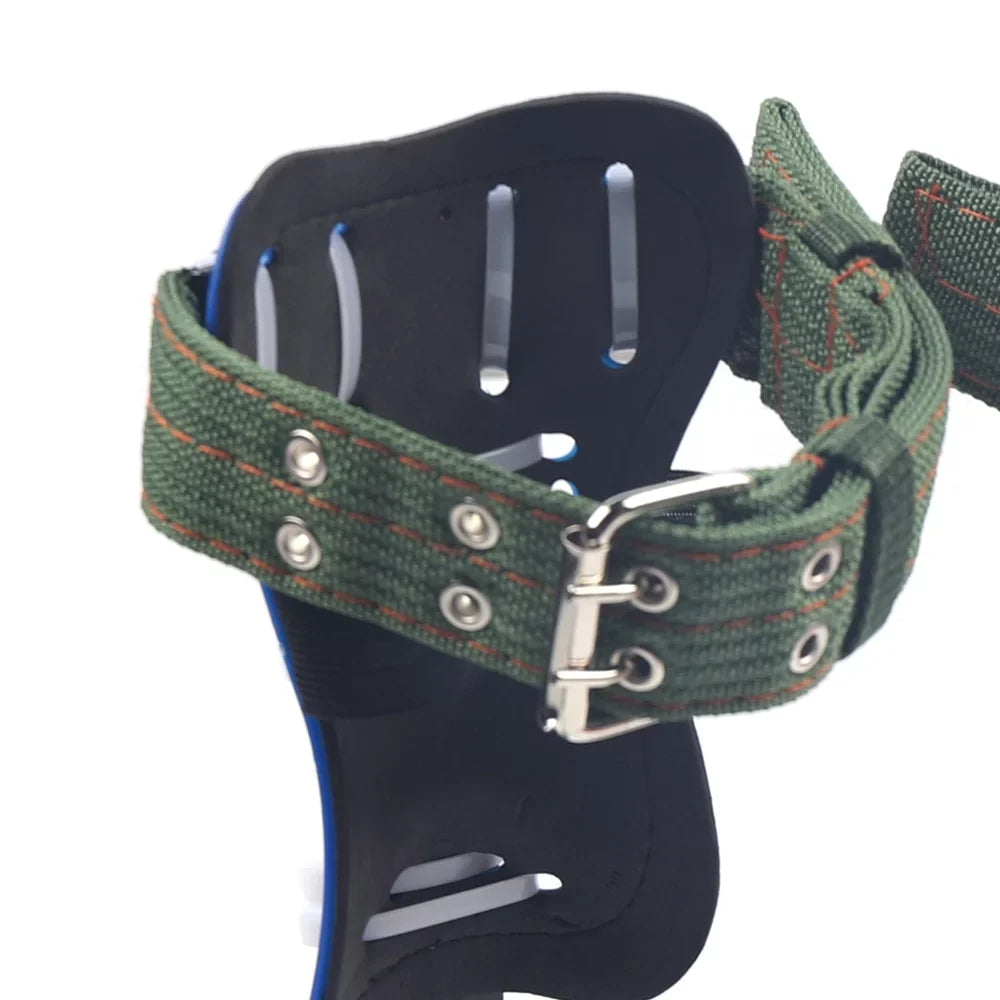 Climbing Shoes and 2 with Gears Tree Tree Spikes Safety Harness Tool Set Straps, Observation, Sports for Pole Belt Climbing Hunting Fruit, Adjustable Picking Indoor Climbing
