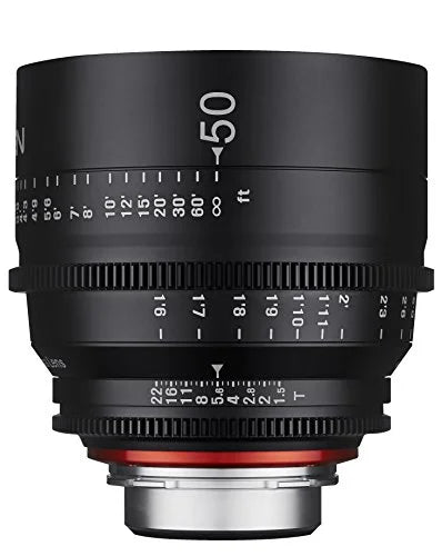 for Professional Cine EF Canon Lens XN50-C 50mm Rokinon T1.5 Xeen