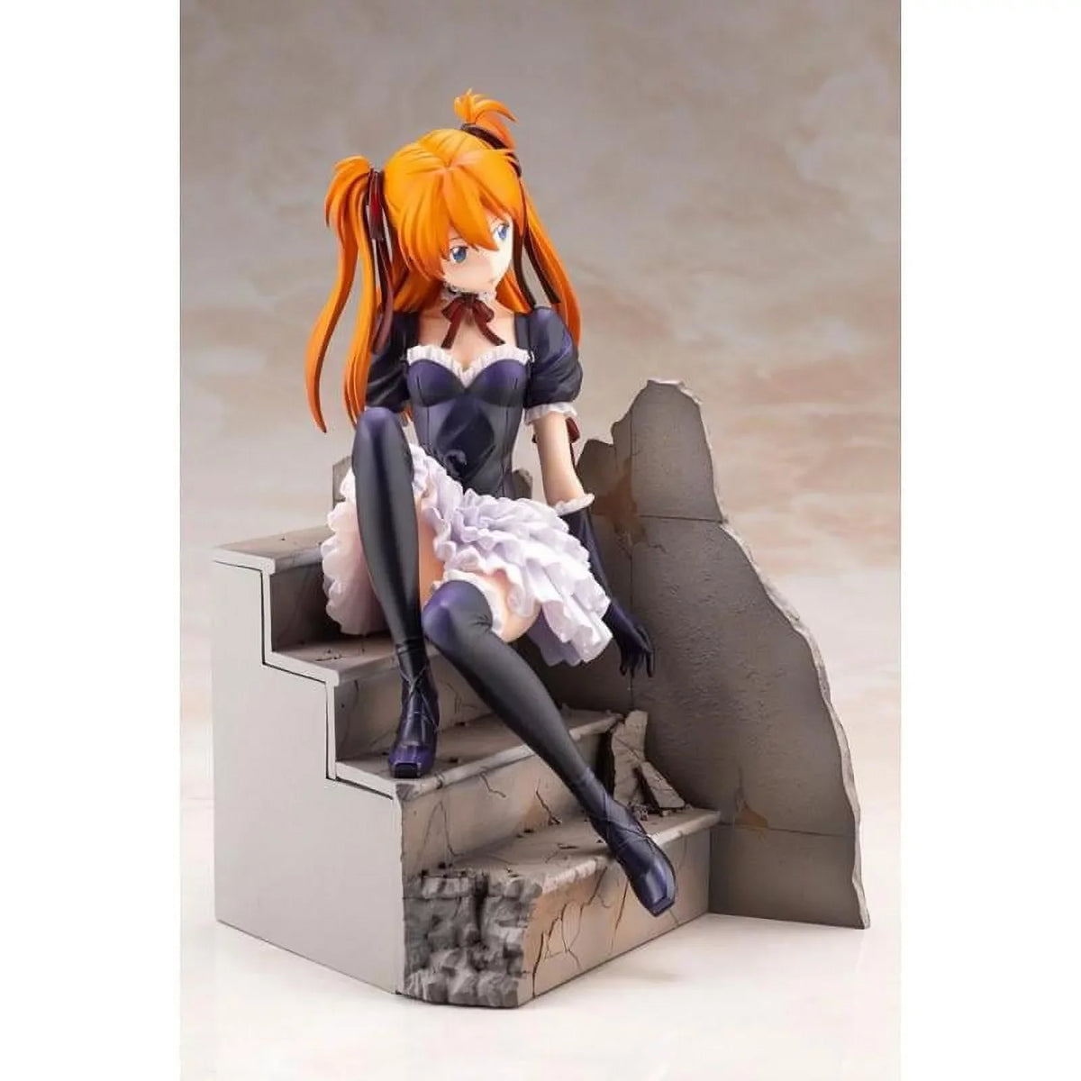 Gothic Neon Genesis Evangelion Statue Langley Lolita 1/7 Asuka Scale Sohryu