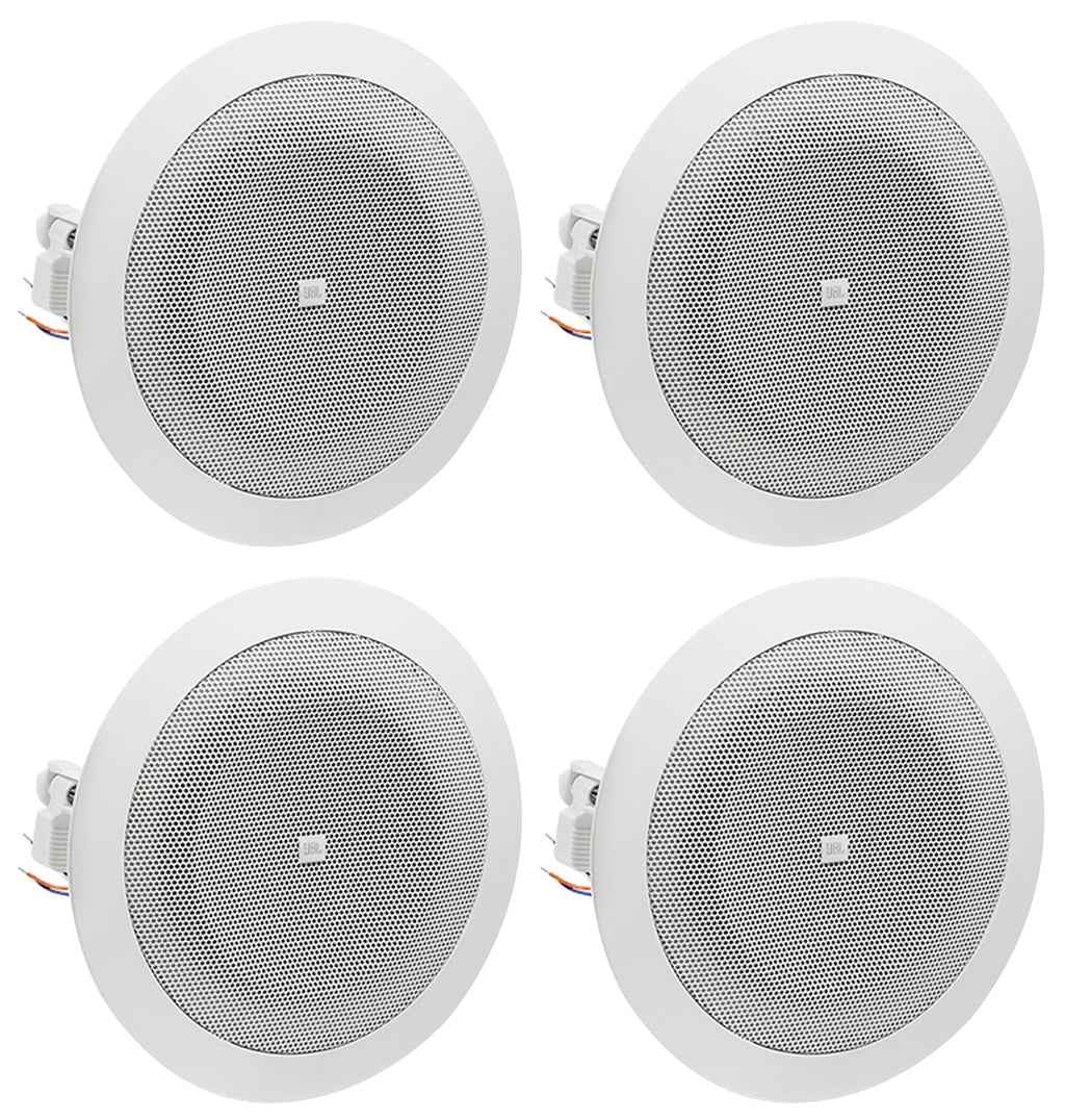 Restaurant/Bar/Cafe JBL 4" House+(4) Background of Black Speakers+Amp 6.5" Front