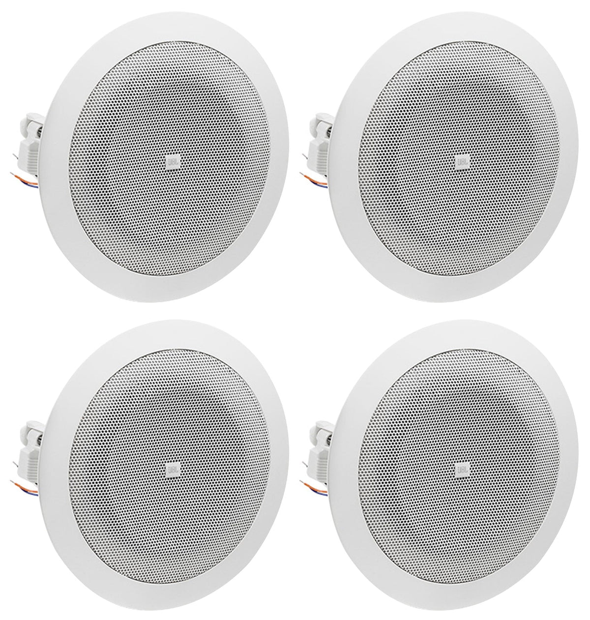 Restaurant/Bar/Cafe JBL 4" House+(4) Background of Black Speakers+Amp 6.5" Front