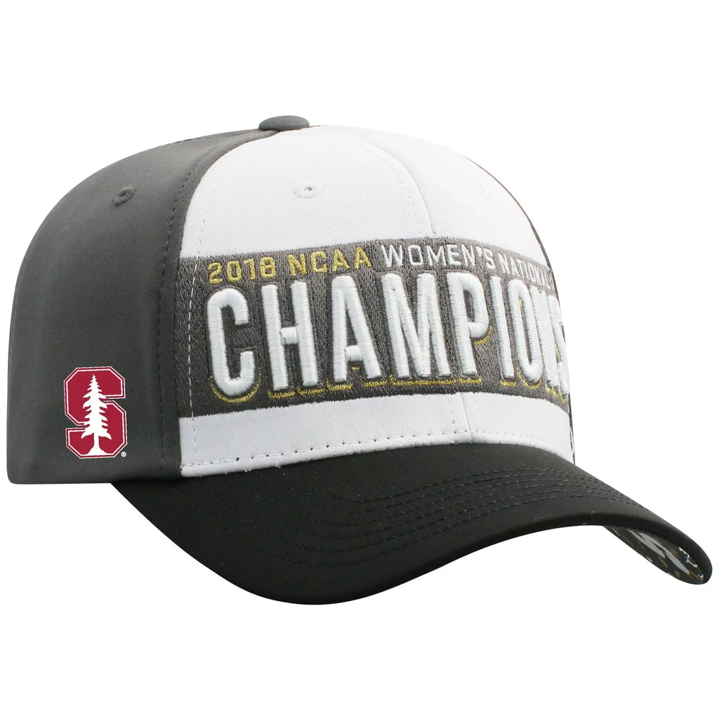 Stanford Volleyball Cap Champions Room Hat Cardinal Locker National Women's 2018