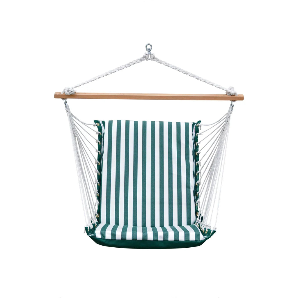 Soft Chair Hamptons Acrylic Collection Hammock and Comfort The Green 48" White
